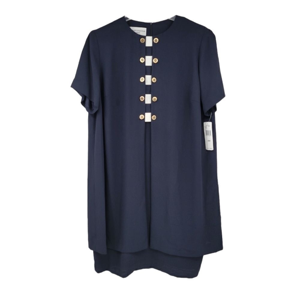 Evan-picone NWT South Pacific Collection Nautical Dress Women's Plus Size 20W